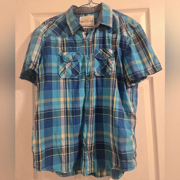 Aeropostale short sleeve shirt- Size Large - Picture 5 of 6